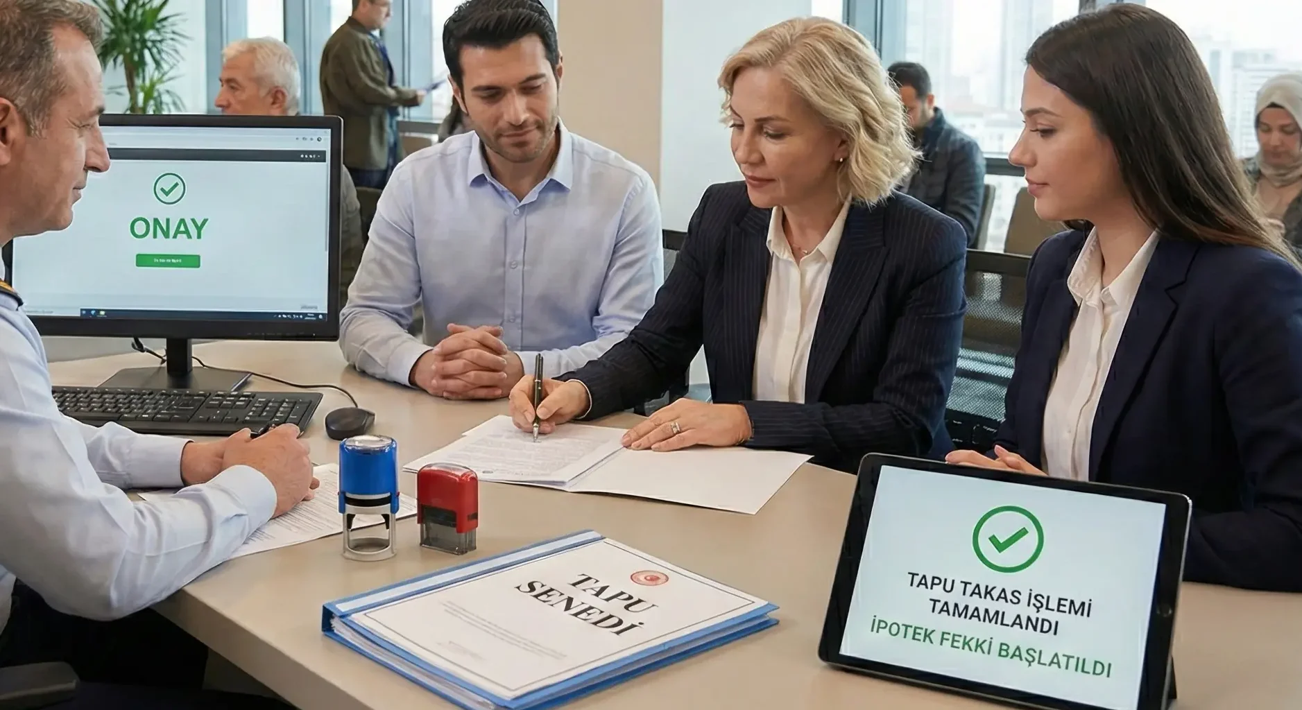 Banka İpotekli Tapu Devri
