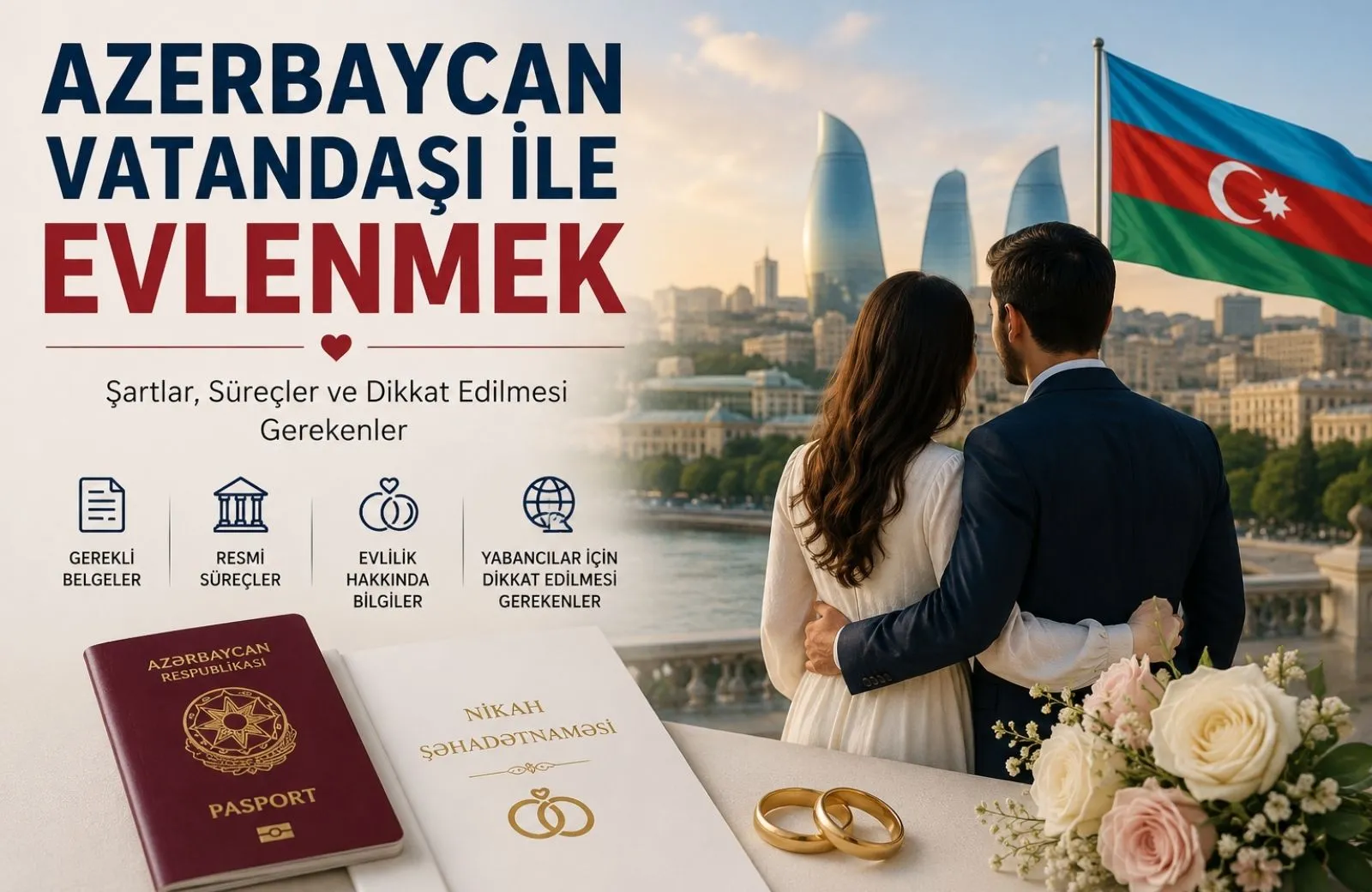 Azerbaycan Vatandaşı İle Evlenmek İçin Gerekli Evraklar
