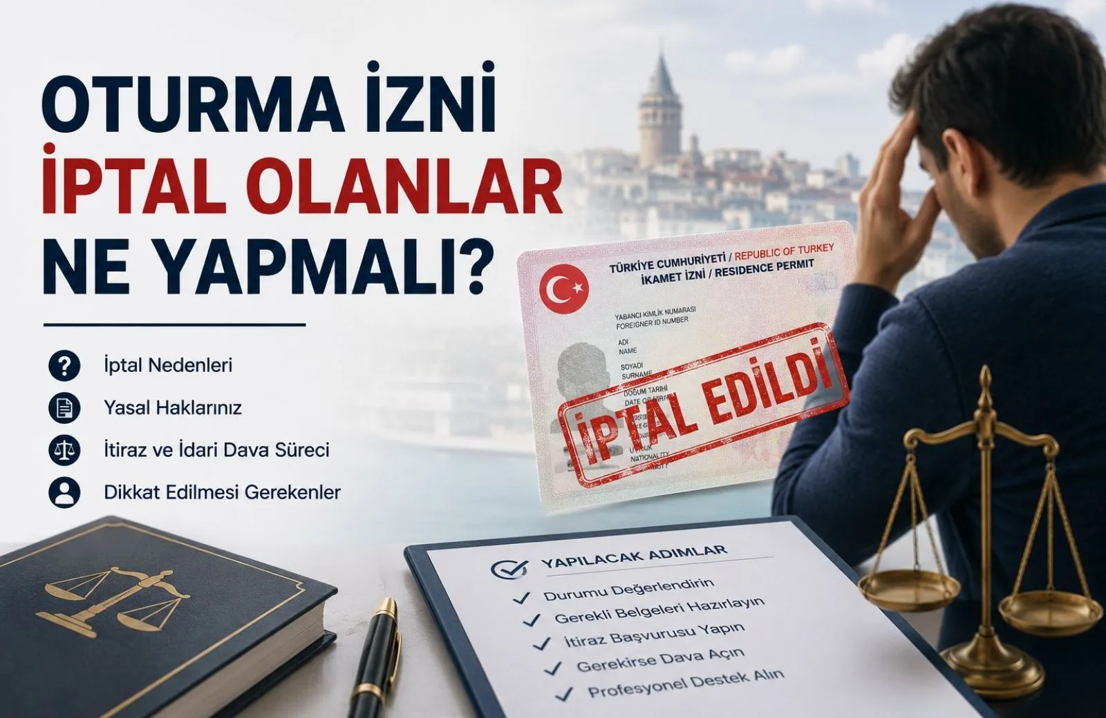 Oturma İzni İptal Olanlar Ne Yapmalı?