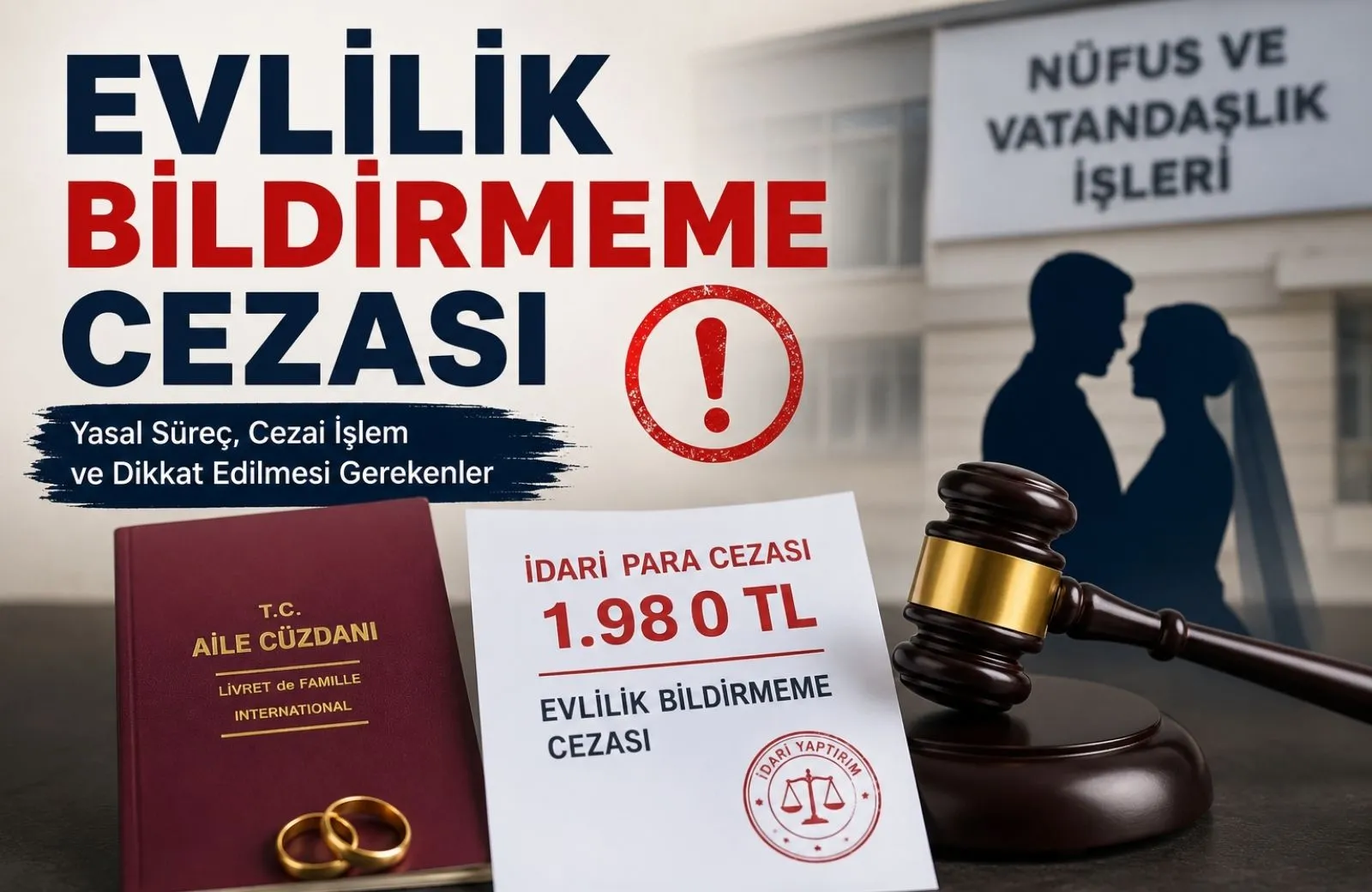Evlilik Bildirmeme Cezası