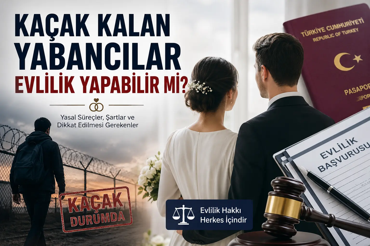 Kaçak Kalan Yabancılar Evlilik Yapabilir Mi?