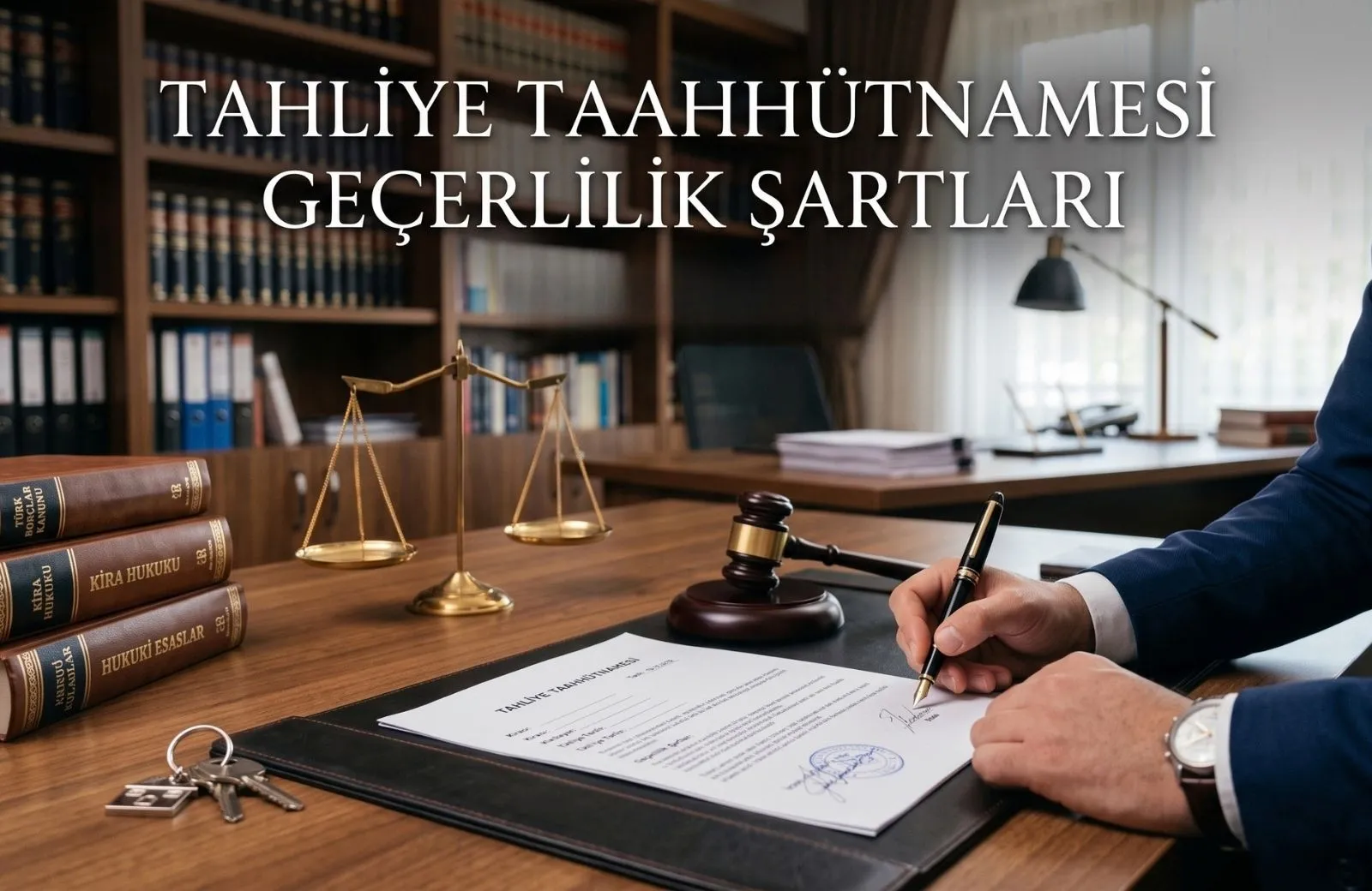 Tahliye Taahhütnamesi Geçerlilik Şartları