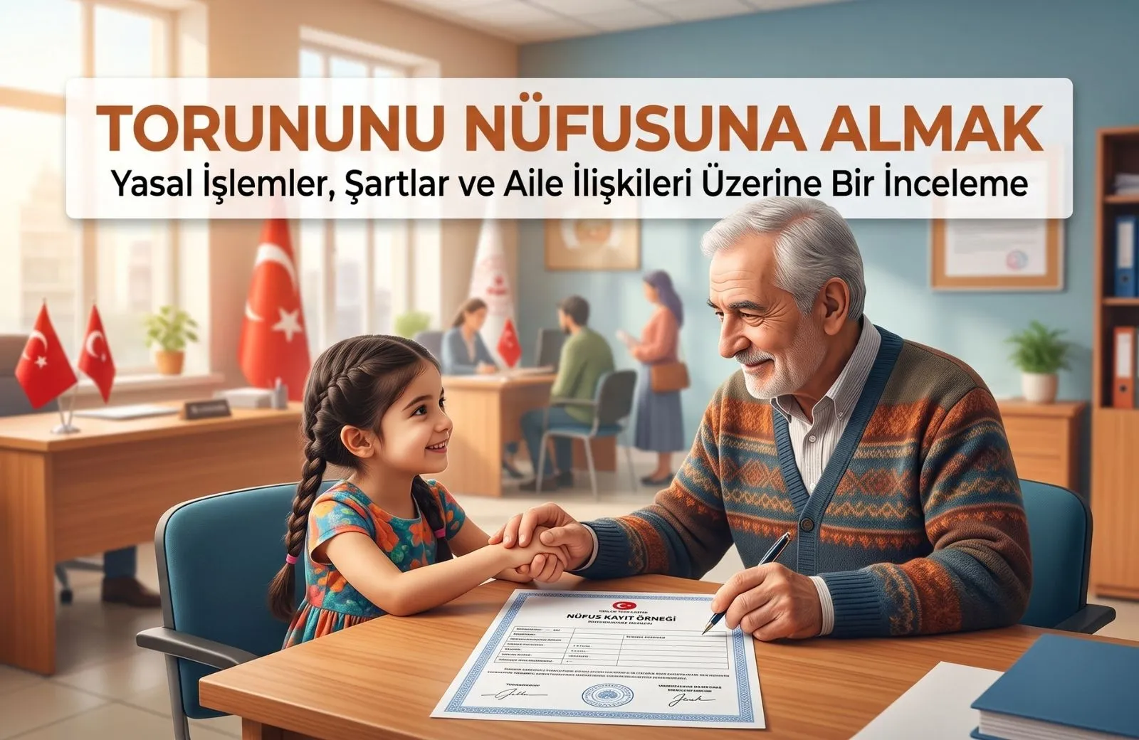 Torununu Nüfusuna Almak